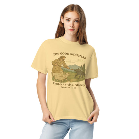 The Good Shepard Christian Bible Verse T-Shirt